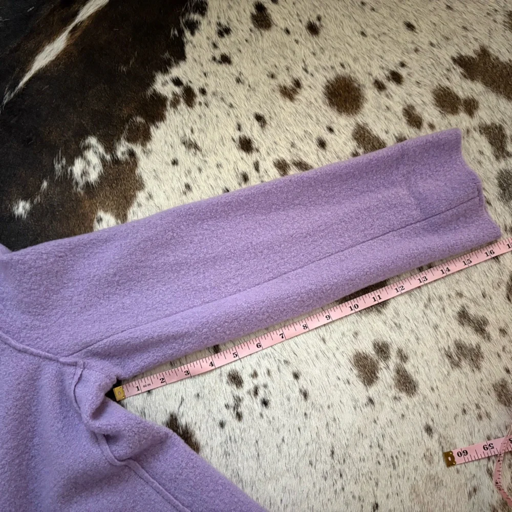 J CREW The Daphne Topcoat in Italian Boiled Wool in Lavender Size 6 Petite - Picture 10 of 10